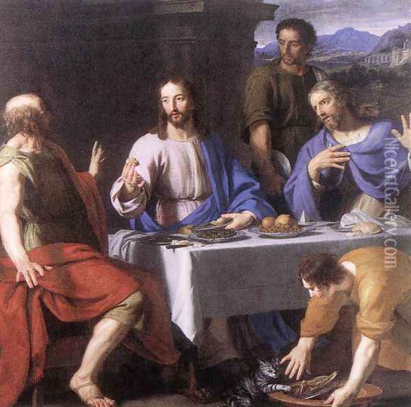 The Supper at Emmaus Oil Painting - Philippe de Champaigne