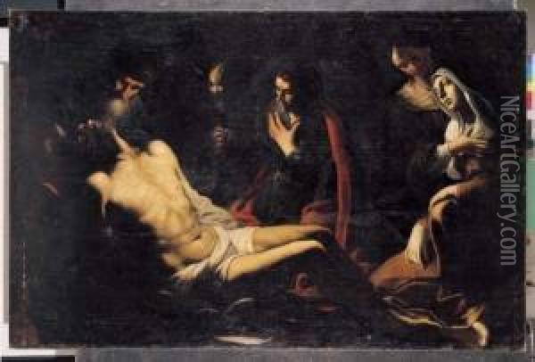 Compianto Sul Cristo Morto Oil Painting - Gregorio Preti