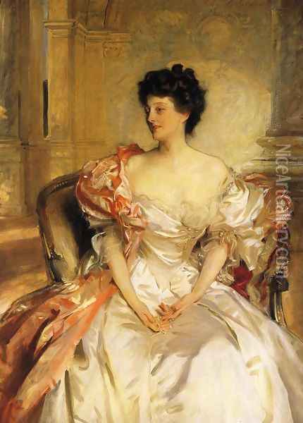 Cora, Countess of Strafford (Cora Smith) Oil Painting - John Singer Sargent
