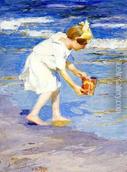 Brighton Beach 2 Oil Painting - Edward Henry Potthast