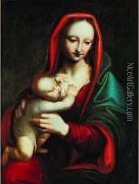 La Vierge Et L'enfant Jesus Oil Painting - Giampietrino
