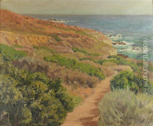 Coastal Scene Oil Painting - Ben Foster