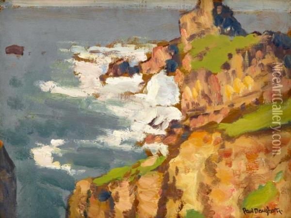 California Coast Oil Painting - Paul Dougherty