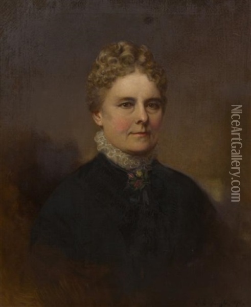 Portrait Oil Painting - Samuel Bell Waugh