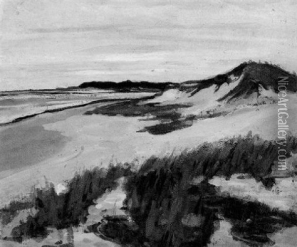The Dunes Oil Painting - Margaret Jordan Patterson