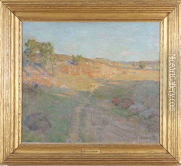 August Sky Oil Painting - William Langson Lathrop