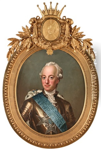 Hertig Karl (konung Karl Xiii) Oil Painting - Jacob Bjork