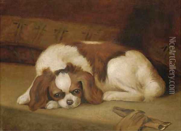 A Japanese Chin Oil Painting - Continental School