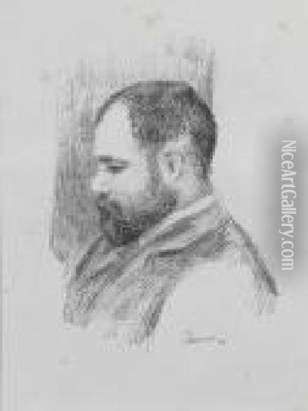 Ambroise Vollard (deltiel 37) Oil Painting - Pierre Auguste Renoir