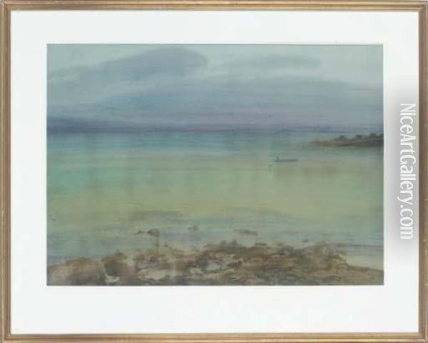 Coverack Oil Painting - William Bowyer Pain