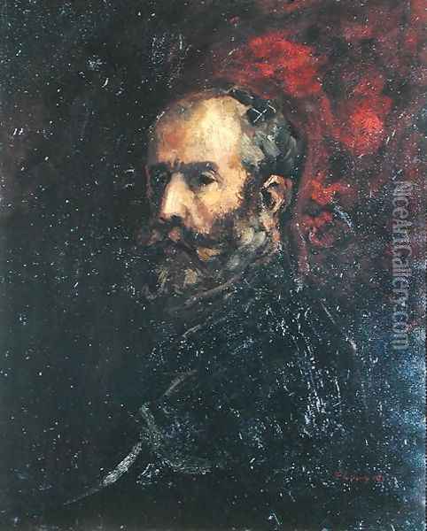 Self Portrait as Henri IV, 1870 Oil Painting - Jean-Baptiste Carpeaux