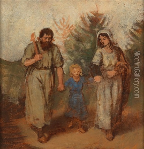 Holy Family (study For The Altarpiece 