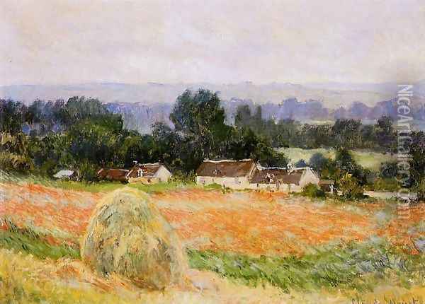 A Haystack Oil Painting - Claude Oscar Monet
