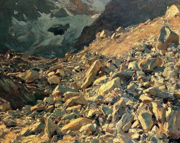 Moraine Oil Painting - John Singer Sargent
