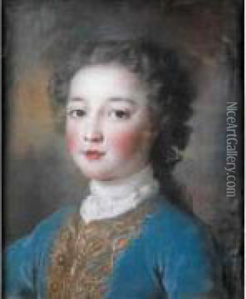 Portrait Presume De 
Louis-philippe D'orleans Duc De Chartres Enfant, Petit Fils Du Regent 
Et Pere De Philippe-egalite Oil Painting - Alexis Simon Belle