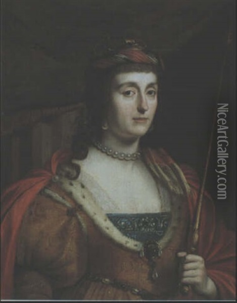 Portrait D'elizabeth De Boheme En Buste, La 
