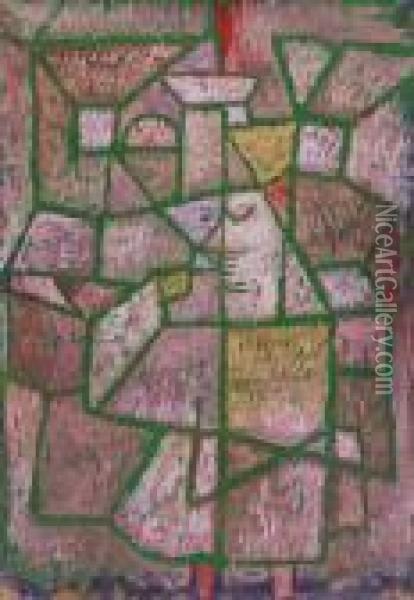 Herr Der Stadt Oil Painting - Paul Klee