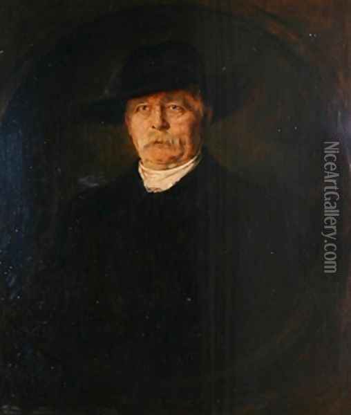 Otto von Bismarck 2 Oil Painting - Franz von Lenbach