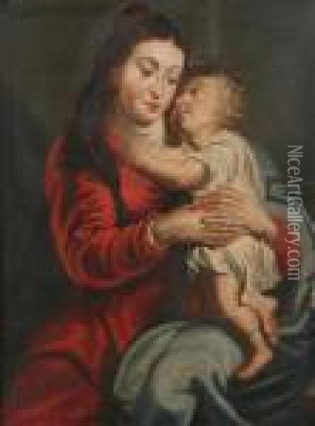 Madonna Oil Painting - Peter Paul Rubens