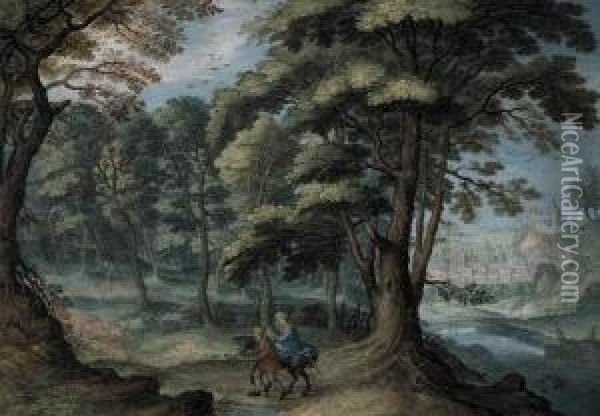 Brentel, F. Oil Painting - Friedrich The Elder Brentel