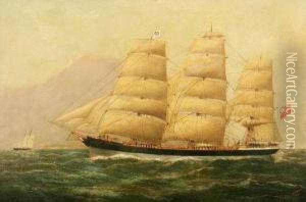 The Duke Of Argyle At Sea Oil Painting - William Howard Yorke