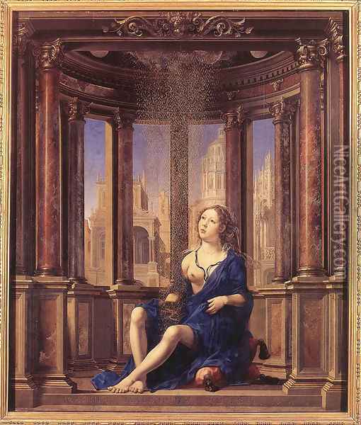 Danae 1527 Oil Painting - Jan Mabuse