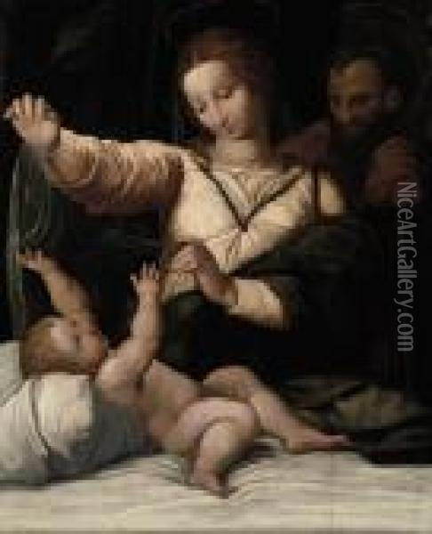 The Madonna Di Loreto Oil Painting - Raphael (Raffaello Sanzio of Urbino)