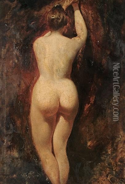 Nude Study Oil Painting - William Etty