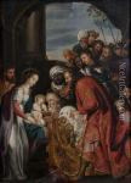 L'adoration Des Mages Oil Painting - Peter Paul Rubens