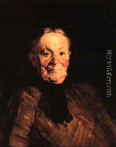 Dutch Match Woman Oil Painting - Robert Henri