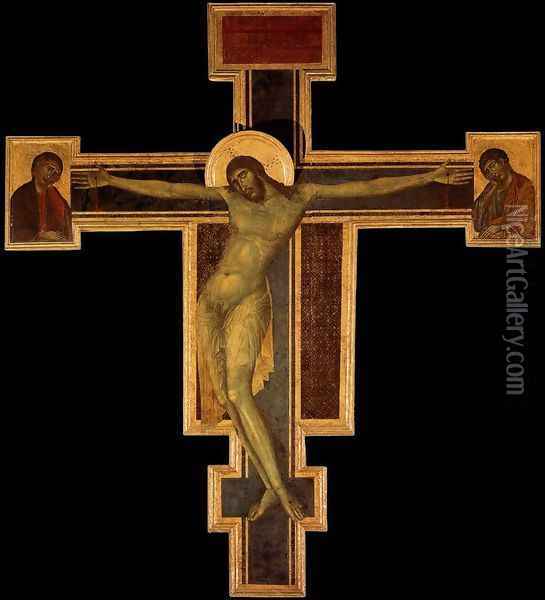 Crucifix 1287-88 Oil Painting - (Cenni Di Peppi) Cimabue