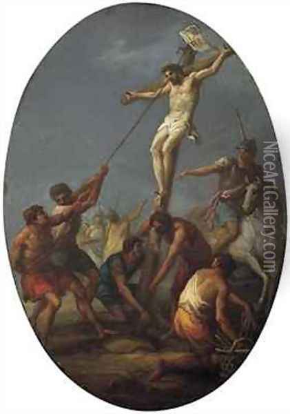 Crucifixion Oil Painting - Grani