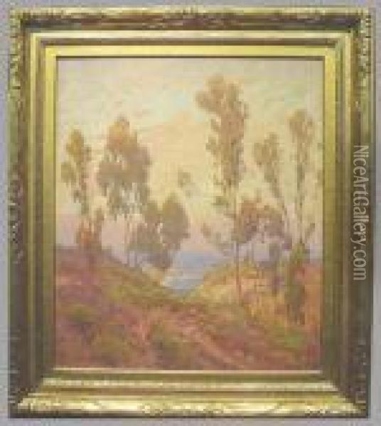 Approach Of Dusk, Point Loma Oil Painting - Maurice Braun