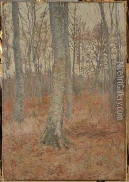 Paysage D'automne Oil Painting - Louis Hayet