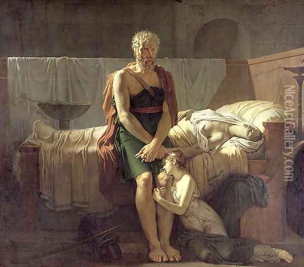 The Return of Marcus Sextus Oil Painting - Baron Pierre-Narcisse Guerin