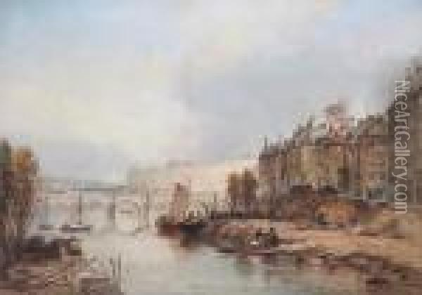 Paris Oil Painting - James Webb