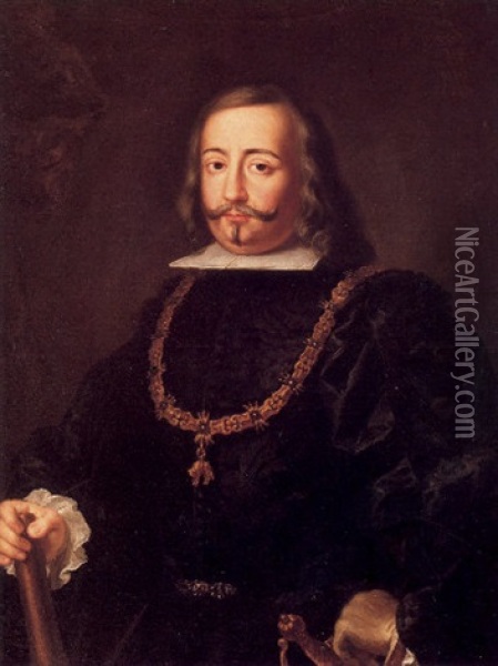 Retrato De Don Juan Jose De Austria(?) Oil Painting - Jan van Kessel the Younger