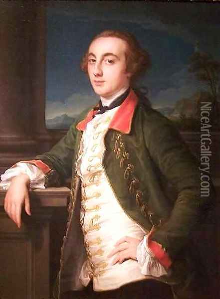 James Stopford 2nd Earl of Courtown Oil Painting - Pompeo Gerolamo Batoni