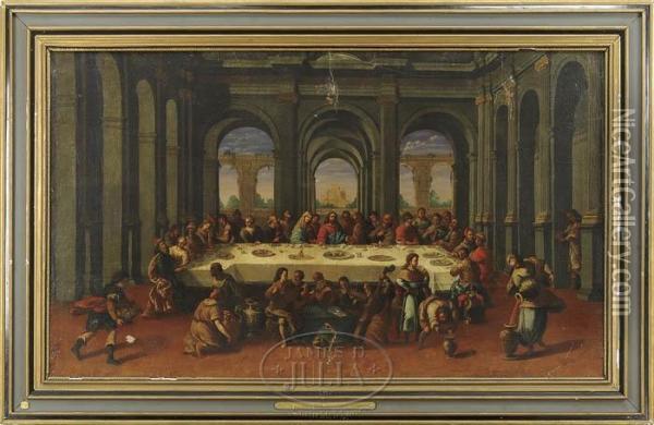 The Wedding Feast At Cana Oil Painting - Giovanni Battista Tiepolo