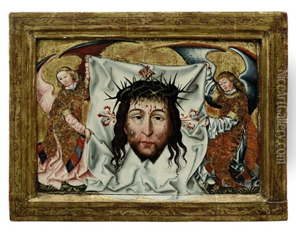 Das Schweistuch Der Heiligen Veronika Oil Painting - Jan Polack