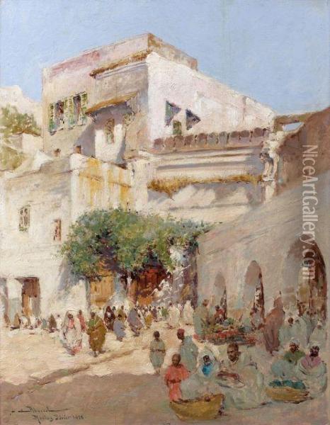 Moulay Idriss Oil Painting - Felipe Barantes Abascal