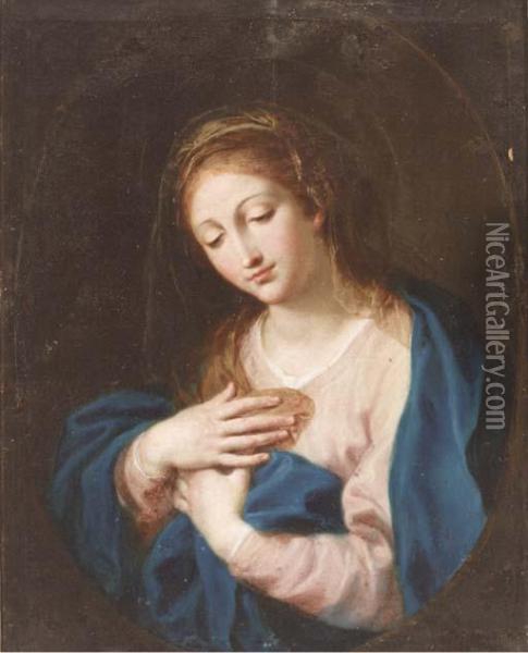 The Penitent Magdalen Oil Painting - Tommaso Conca