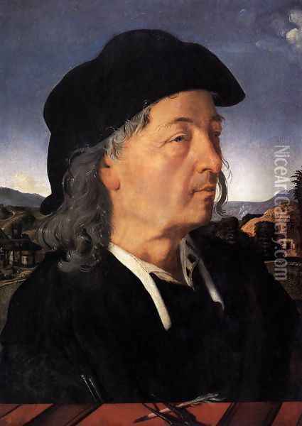 Giuliano da Sangallo c. 1500 Oil Painting - Piero Di Cosimo