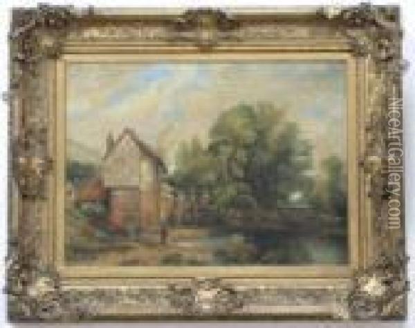 'old Mill Oil Painting - John Constable