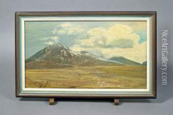 Paysage De Montagnes Oil Painting - Maurice Busset