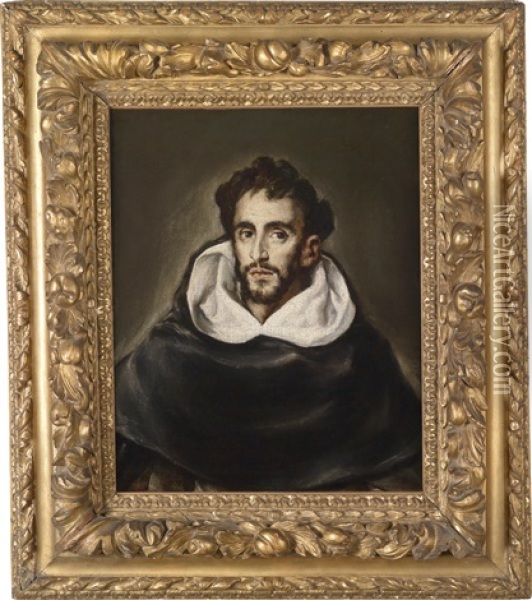Portrat Des Fray Hortensio Felix Paravicino Oil Painting -  El Greco