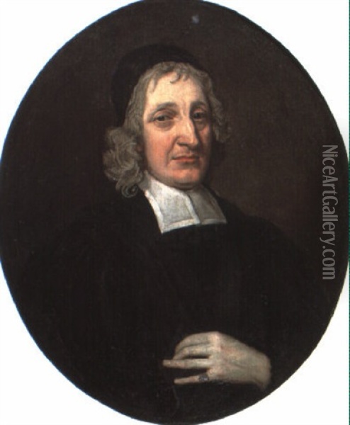 Portrait Of John Paterson, The Last Archbishop Of Glasgow Oil Painting - Sir John Baptist de Medina