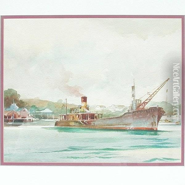 Ship Painting Oil Painting - William Alexander Coulter