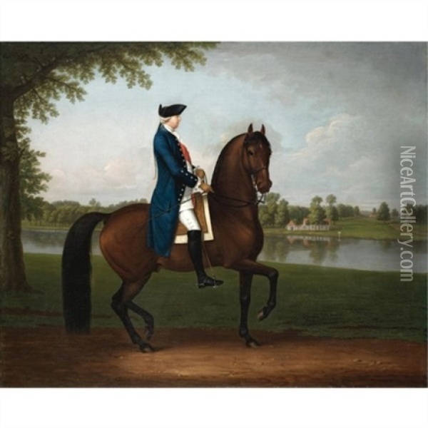 Portrait Of Prince William Augustus, Duke Of Cumberland Oil Painting - David Morier