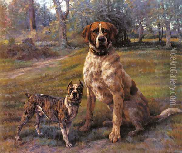 Good Friends Oil Painting - Edmund Henry Osthaus